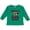 Kelly Green, variant on Inktastic Daddys Skiing Buddy Kids Skis Boys or Girls Long Sleeve Toddler T-Shirt