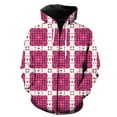 thumbnail image 1 of Sudadera con capucha y cremallera para hombre, estilo étnico exótico retro, primavera de 2024, gran oferta, estampado 3D, divertidas camisetas casuales, moda de gran tamaño, manga larga, 1 of 6