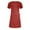 Red, variant on Gspmoly Plus Size Dresses for Curvy Women, Fashion Women'S Sexy Slim Dress Casual Dress Pleated Design Formal Dresses for Women up to 70% Off