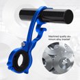 thumbnail image 2 of BOROCO Bicicleta Ciclismo Manillar Extensor Soporte De Extensión Montaje para Lámpara GPS/Unidades/velocímetro Faro Teléfono/cámaras(Tubo de Carbono de 10CM Azul), 2 of 5