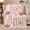 Dessert Hearts, variant on Heart Gift Boxes With Roses And decorative motif, Soft Flannel Blanket with Romantic decorative motif Collage Print, Housewarming Gift and Home Decor for Bedroom and Living Room