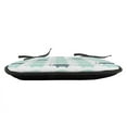 thumbnail image 3 of Animal Chair Seating Cushion Set of 2, Cartoon Pattern Water Drops Doodle Cheerful Fun Jolly Animal Fun Print, Seat Pads for Office with Anti-slip Backing, 16"x16", Teal, by Ambesonne, 3 of 7