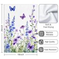 thumbnail image 3 of 2 Pcs Funny Kitchen Towels,Watercolor Flowers and Butterflies Microfiber Dish Towels,Kitchen Tea Towels,Kitchen Towel Set (18" X 26"), 3 of 3