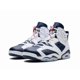 thumbnail image 4 of Ni-k-e Air Jordan 6 Retro Olympic Midnight Navy White Shoe CT8529-164 Men Sz 9-13, 4 of 6