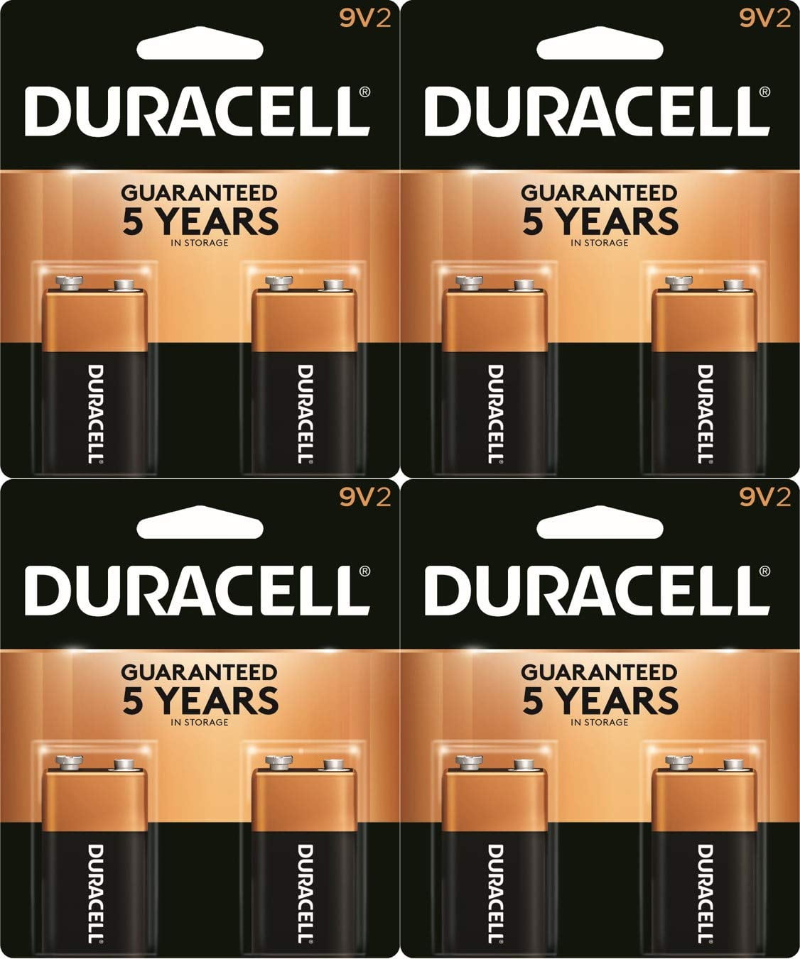 Duracell 9V Alkaline Batteries Exp. 2022 8 Pack