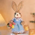 thumbnail image 2 of Easter Bunny DIY Craft Kit for Kids, Handmade Wicker Rabbit Ornament Set with Complete Materials, Creative Holiday Activity for Family and Home Decor, 2 of 3