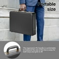thumbnail image 2 of BAGAKE Briefcases - 18.1 x 3.47 x 16.14 Inch Attache Briefcase with Dual Combination Lock, PU Leather Locking Briefcase for Personal Items, Documents, Lapt, 2 of 7