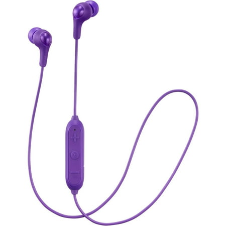 UPC: 0046838076671 | JVC Gumy Wireless Bluetooth Earbuds Headphones with Remote and Mic (HA-FX9BTV) Violet
