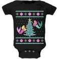 thumbnail image 1 of Mermaid Tree Ugly Christmas Sweater Soft Baby One Piece, 1 of 1