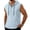 Light Blue, variant on Men's Sleeveless Hoodie Cotton Henley Beach Shirt Lightweight Breathable Casual Tops with Kangaroo Pocket for Vacation Travel