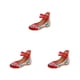 thumbnail image 1 of Sonducket Lino Transpirable Y Versátil Bailarinas Para Mujer Go-To Zapatos Bailarinas Para Mujer Bombas Zapatos Nuevo Bordado rojo 36 Type1 NO1, 1 of 5