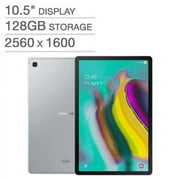 Samsung Galaxy Tab S5e 10.5" Wi-Fi Tablet 128GB - Silver - Includes Bonus 128GB MicroSD Card SM-T720NZSCXAR