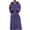 Purple mens bathrobe, variant on LangJing Mens Plush Hooded Robes Full Length Fleece Hooded Bathrobe Thick Warm Cozy Bath Shower Robe Absorbent Quick Dry Outdoor Pink,L
