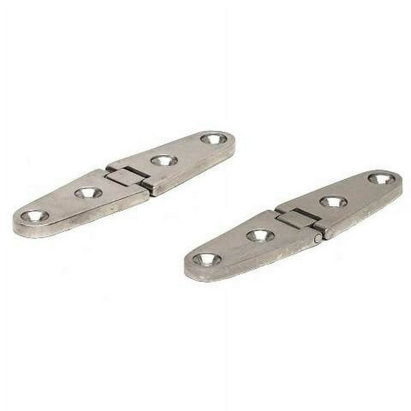SeaSense Boat Flush Hinge 50011403 | Stainless Steel 4 Inch (Pair)