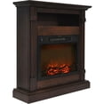 thumbnail image 4 of Cambridge Sienna 34" Electric Fireplace Mantel Heater with Charred Log Display, 4 of 17