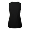 thumbnail image 3 of Women's-Levelwear  Black Miami Marlins Macy Tank Top, 3 of 3