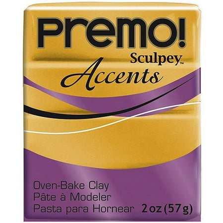 Premo Sculpey Polymer Clay, 2oz (Polymer Clay Best Friend Charms)