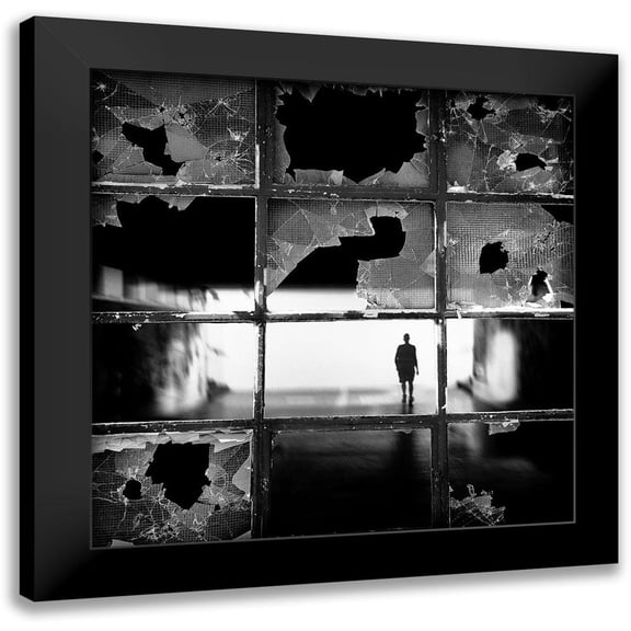 Cuder, Darko 12x12 Black Modern Framed Museum Art Print Titled - Fractures