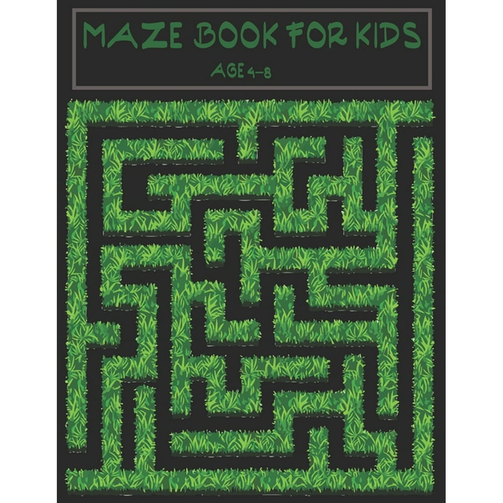 Maze book for kids age 48 A maze activity book for kids. Great for