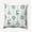 Pine, variant on 16" x 16" Simply Daisy Christmas Lines Polyester Indoor/Outdoor Pillow, Moss Green Qty 1