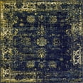 thumbnail image 2 of Unique Loom 3141608 8 x 8 ft. Casino Sofia Square Rug, Navy Blue, 2 of 2