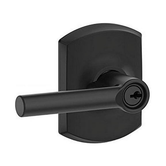 SCHLAGE F51ABRW622GRW Broadway Lever Greenwich Rose Keyed Entr