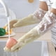 thumbnail image 4 of Guantes de limpieza para lavar platos, 3 pares de guantes de goma reutilizables, guantes antideslizantes para lavandería, cocina, jardinería, hogar (puño largo), 4 of 5