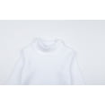 thumbnail image 5 of LittleSpring Boys Girls Fleece Turtleneck Shirts for Kids Thermal Tops Long Sleeve 2-14 Years, 5 of 6