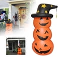 thumbnail image 1 of Halloween Inflatable Pumpkin，Halloween Inflatable Outdoor Decoration。 Halloween Inflatables Giant Lighted Halloween Pumpkin Windproof Inflatable Pumpkin For House Outdoor, 1 of 1
