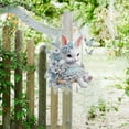 thumbnail image 6 of SLYNSHome Easter Bunny Acrylic Diamond Art Hanging Kit DIY Diamonds Painting Door Hanging Board Kit,Special Crystal Diamond Art Painting Pendant Ornament, 6 of 9