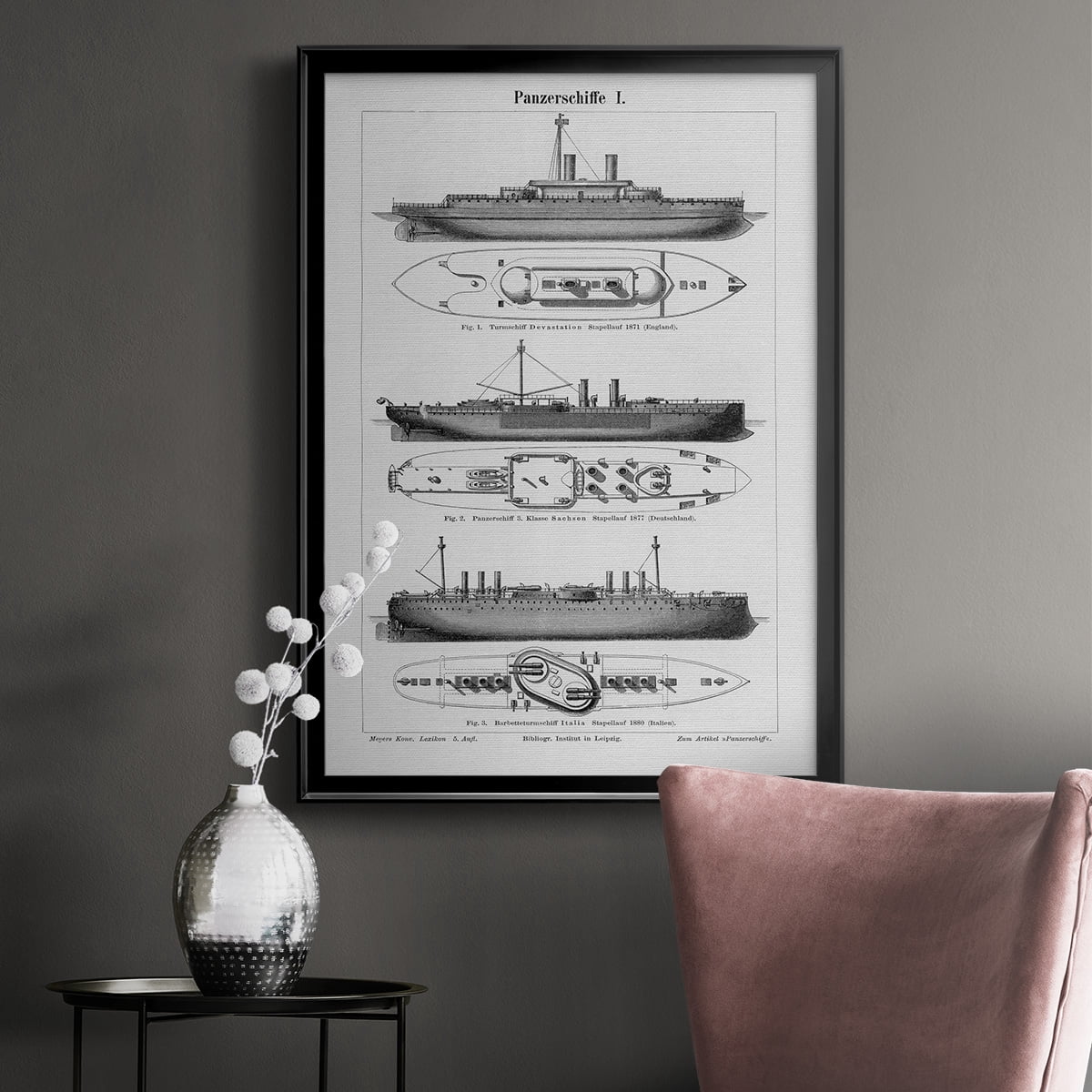 Industrial Ship Premium Classic Framed Print - Ready to Hang