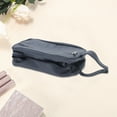 thumbnail image 3 of 1 Pc Handheld Travel Cosmetic Bag for Business Travel Blue PU, 3 of 4