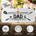 thumbnail image 5 of Dad Gifts, Dad Birthday Gifts from Daughter Son Heavy Duty Grilling Accessories Kit for Backyard BBQ, Thick Stainless Steel Grill Utensils with Non-Slip Handle Tool for Man on Christmas, 5 of 6