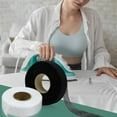 thumbnail image 7 of NOGIS 2 Roll Hem Tape, Iron on Hemming Tape for Pants, 1 Inch x 140 Yard Fabric Tape for Clothes, Light Weight Adhesive Web for Curtains, Black & White (Black+White), 7 of 7