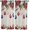 Khaki, variant on Blue Red Christmas Balls Kitchen Curtains 63 Inch Length, Farmhouse Curtains & Drapes, Xmas Botanical Poinsettia Rustic Rod Pocket Window Curtains for Bedroom, 42" x 63", 2 Panels