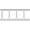 thumbnail image 5 of 32" Height with 20" Wide Adjustable Wall Panels, Deluxe Shaker 8' PVC Wainscoting Kit, (for heights up to 32"H), 5 of 9