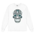 thumbnail image 5 of Philly Thing Sugar Skull Long Sleeve T-shirt Day of the Dead Dia de los Muertos, 5 of 7