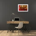 thumbnail image 3 of Ronin 32x23 White Modern Wood Framed Museum Art Print Titled - Opera Room III, 3 of 4