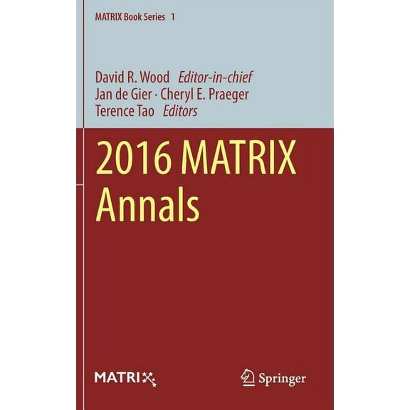 Matrix Book 2016 Matrix Annals, Book 1, (Hardcover)