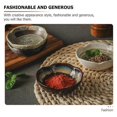 thumbnail image 3 of Japanese Dipping Dish Porcelain Seasoning Plate for Food Stores and Hotels Coffee Ceramic Snacks Storage 2Pcs, 3 of 5
