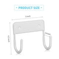 thumbnail image 3 of BiJun Ironing Board Hanger Iron Board Wall Mount for Laundry Rooms, White, 3 of 7