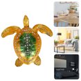 thumbnail image 3 of Joyero con Bisagras ANGGREK Tortuga Marina Mini Metal 8,9 x 9 x 2,3 cm, 3 of 7
