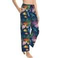 thumbnail image 2 of Xecao Undersea Animals Women's Straight Lounge Pajama Pants: The Epitome of Relaxed Sleepwear, 2 of 9