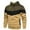 Green, variant on TBWNWG Black Zip up Hoodie,Male Color Blocked Loose Casual Jacket With Side Seam Pockets And Hooded Sweatshirt,Sizes M