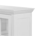 thumbnail image 6 of Real Flame Norwell Solid Wood Steel and Glass Media Electric Fireplace in White, 6 of 16