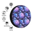 thumbnail image 3 of Bingfone White Skull Flower Spare Tire Cover Weatherproof Universal Wheel Protectors for RV Camper Travel Trailer SUV Truck-16 inch, 3 of 8