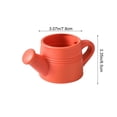 thumbnail image 3 of Ke1Clo Plastic Vase, Imitation Rattan Woven Flower Pot, Creative Water Jug Shaped Vase, Geometric Decorative Container for Dried Fresh Flowers, 3 of 6