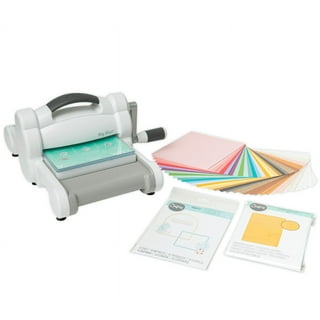 Sizzix Big Shot Plus Manual Die Cutting & Embossing Machine with Lace  Embossing Folder