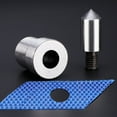 thumbnail image 4 of 2 uds 1,5-16mm 45# molde de perforación de acero perforador de Agujero hueco herramienta de perforación de cinturón de cuero (10mm), 4 of 8