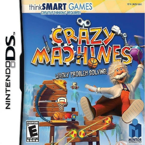 Restored Crazy Machines (Nintendo DS, 2011) Game (Refurbished)